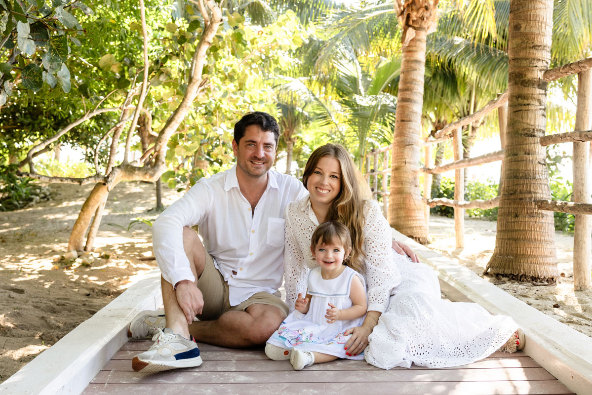 family session in Playa del Carmen