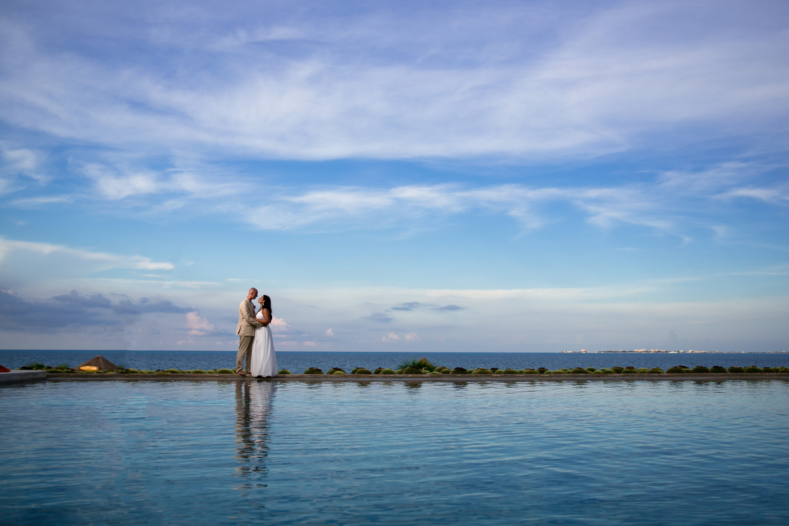 Beautiful Riviera Maya Beach Wedding of Nadine + Michael