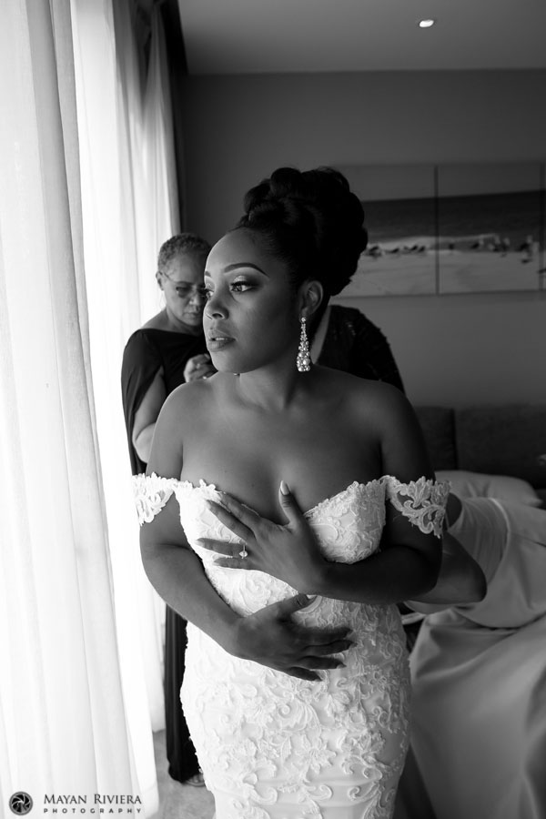 HelpingBrideAleahGettingDressed