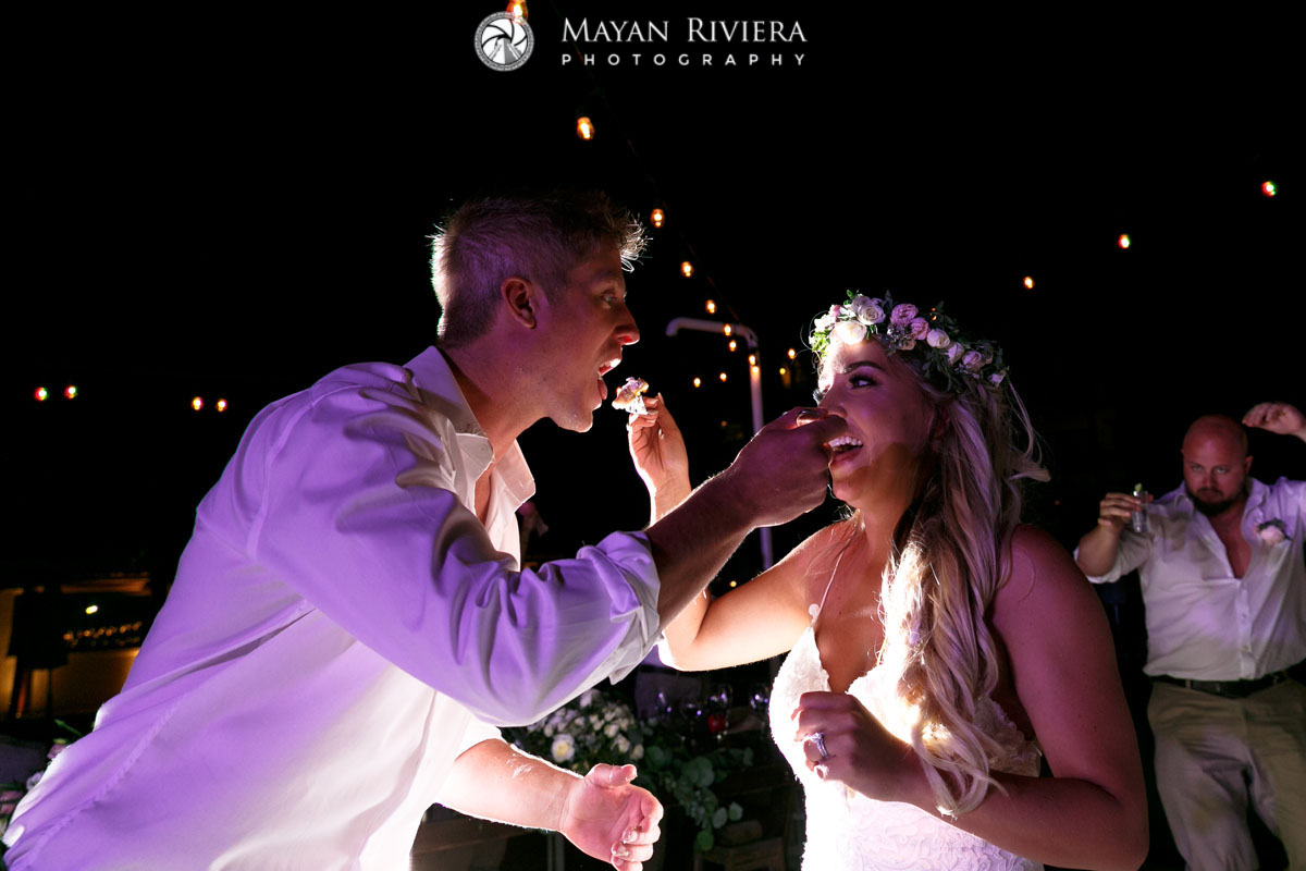 EatingWeddingCakeBliss