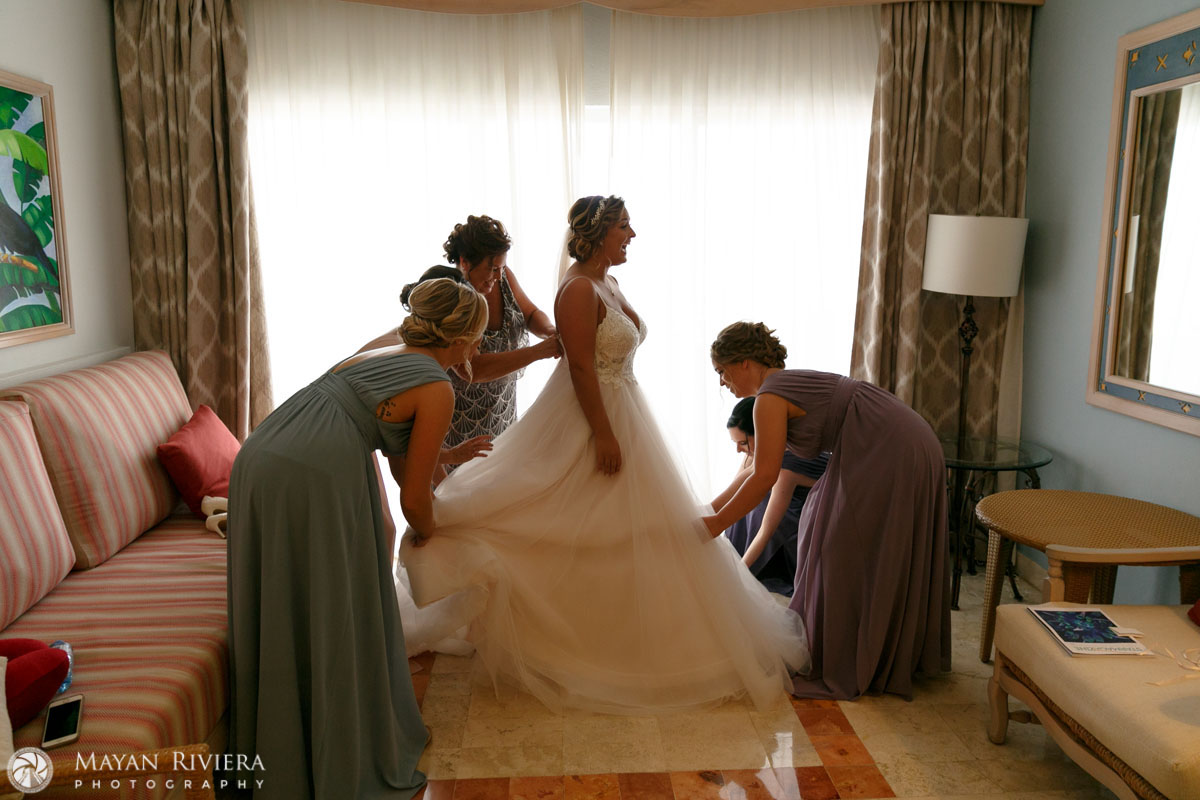 BridesmaidsHelpingAllisonDress