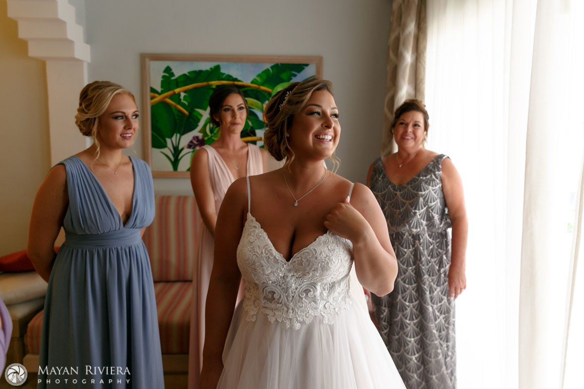 BridesmaidsHelpingAllisonDress