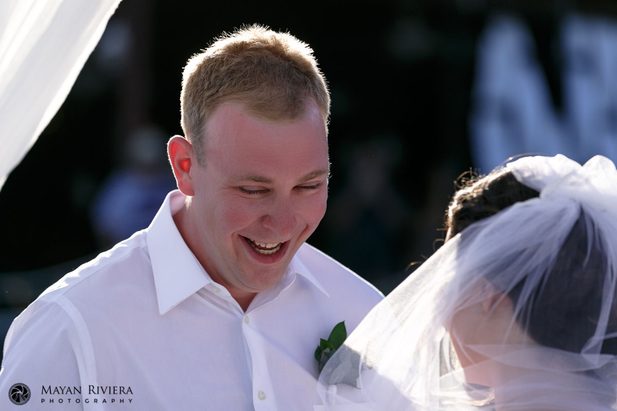 SmilingGroomGreetsBride