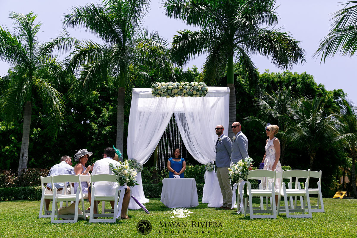 GroomAndGuestsAwaitBridalPartysArrival