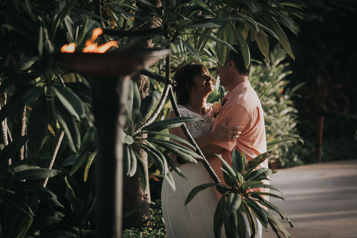 AnniversaryCoupleEmbraceInJungle