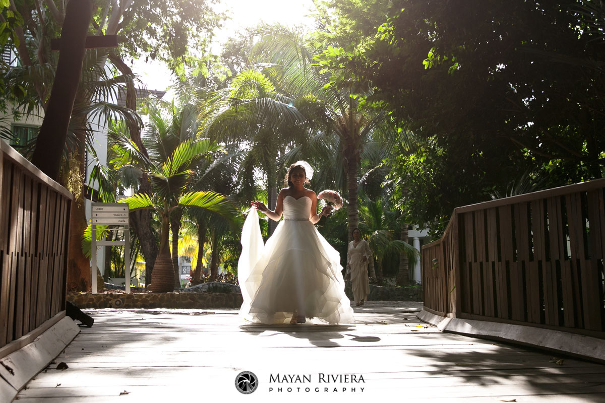 BrideGoingToFirstLook