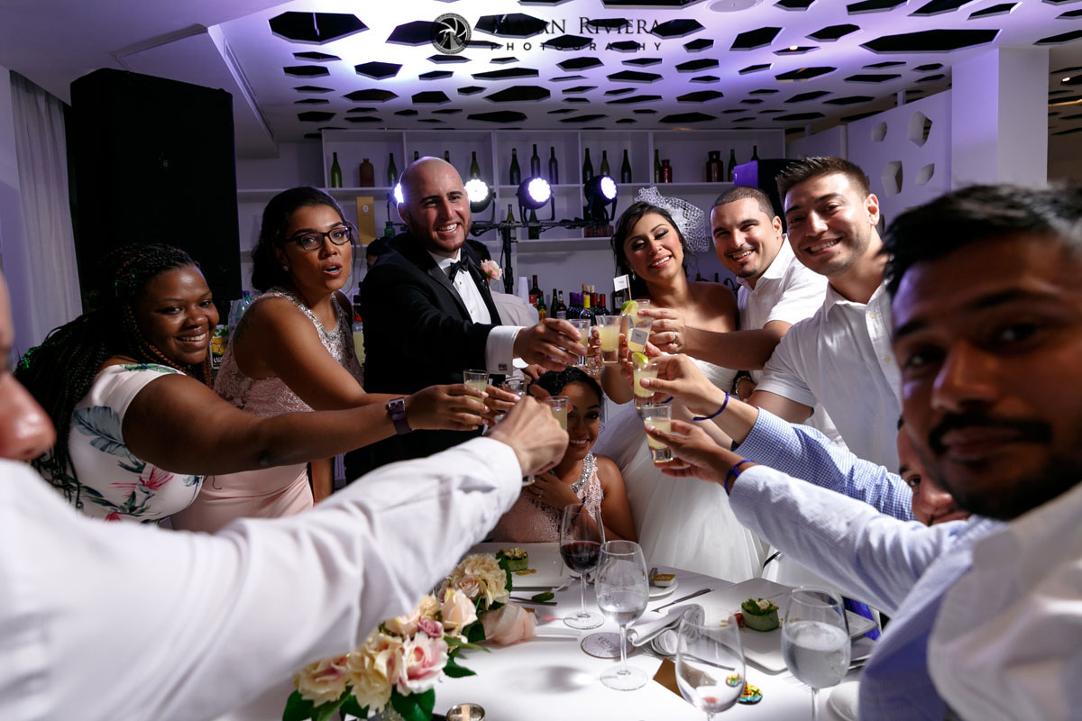 GuestsToastNewlyweds