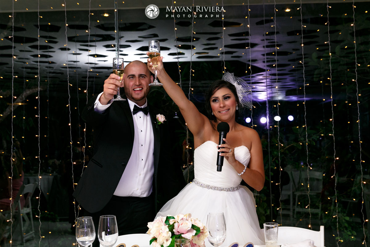 NewlywedsToastGuests