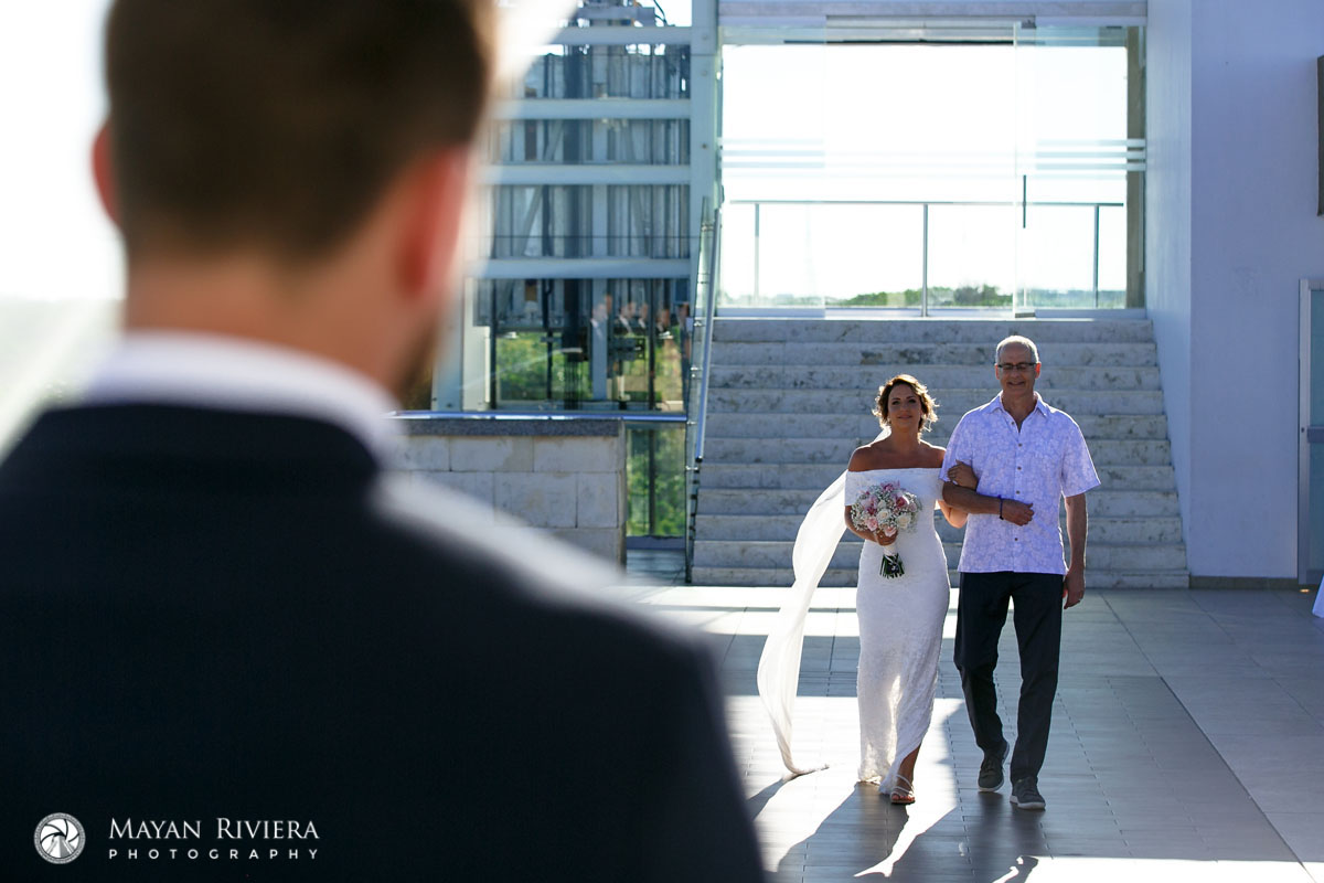 AzulFivesBrideWalksInWithDad