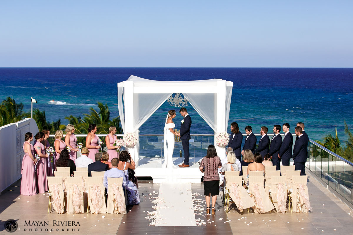 AzulFivesBeachfrontWeddingCeremony