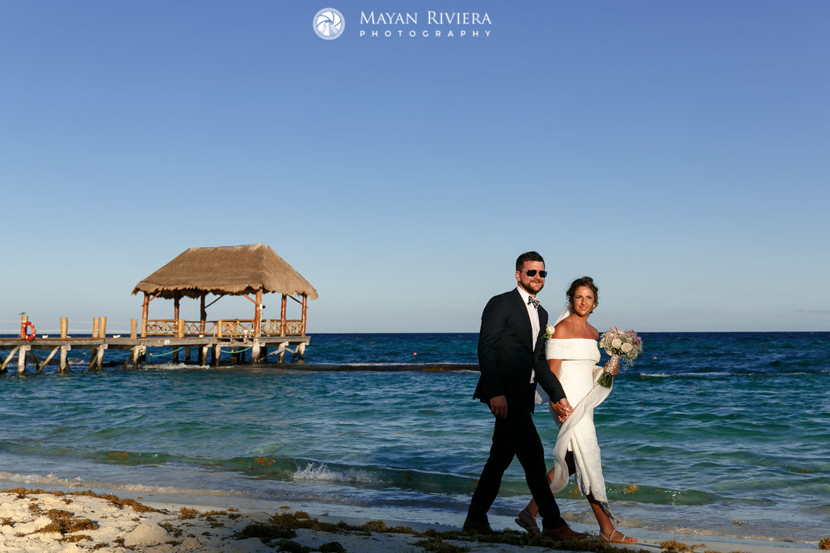 NewlywedsOnBeachwalk