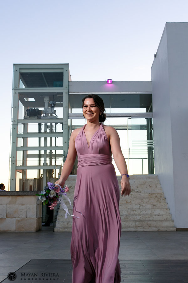 BridesmaidWalksIntoReception