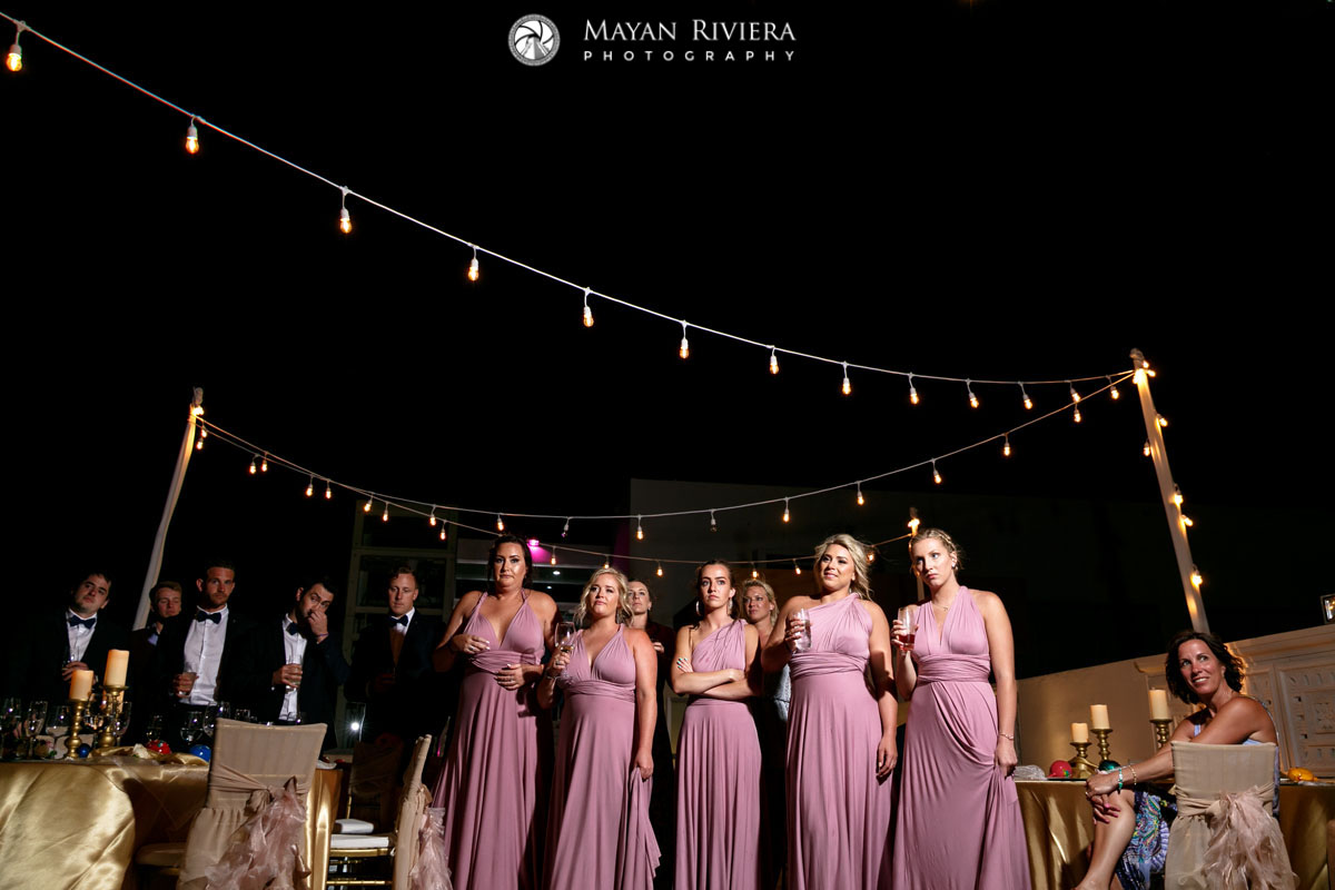 WeddingAttendantsAtReception
