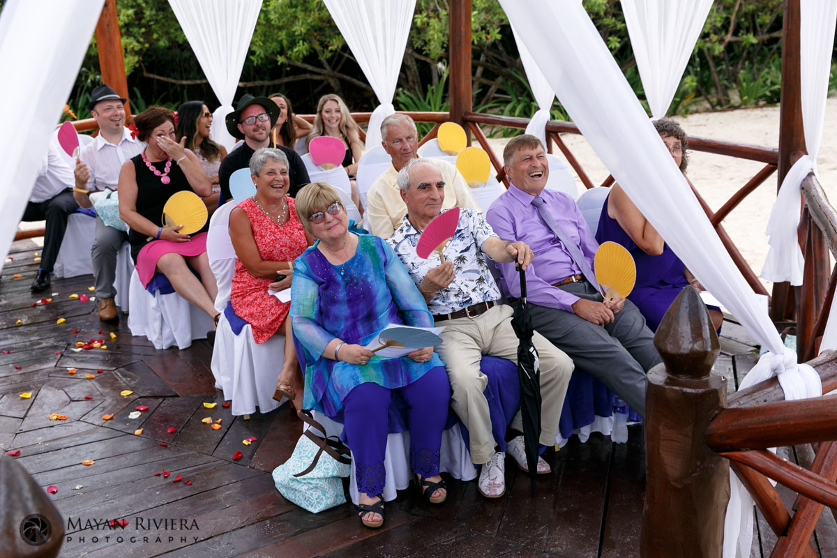 LaughingGuestsWatchCeremony