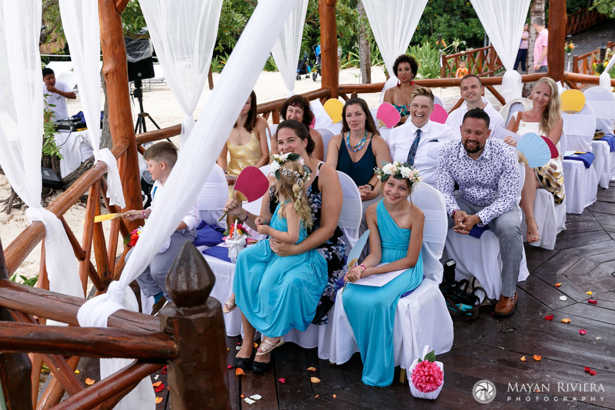 LaughingGuestsWatchCeremony