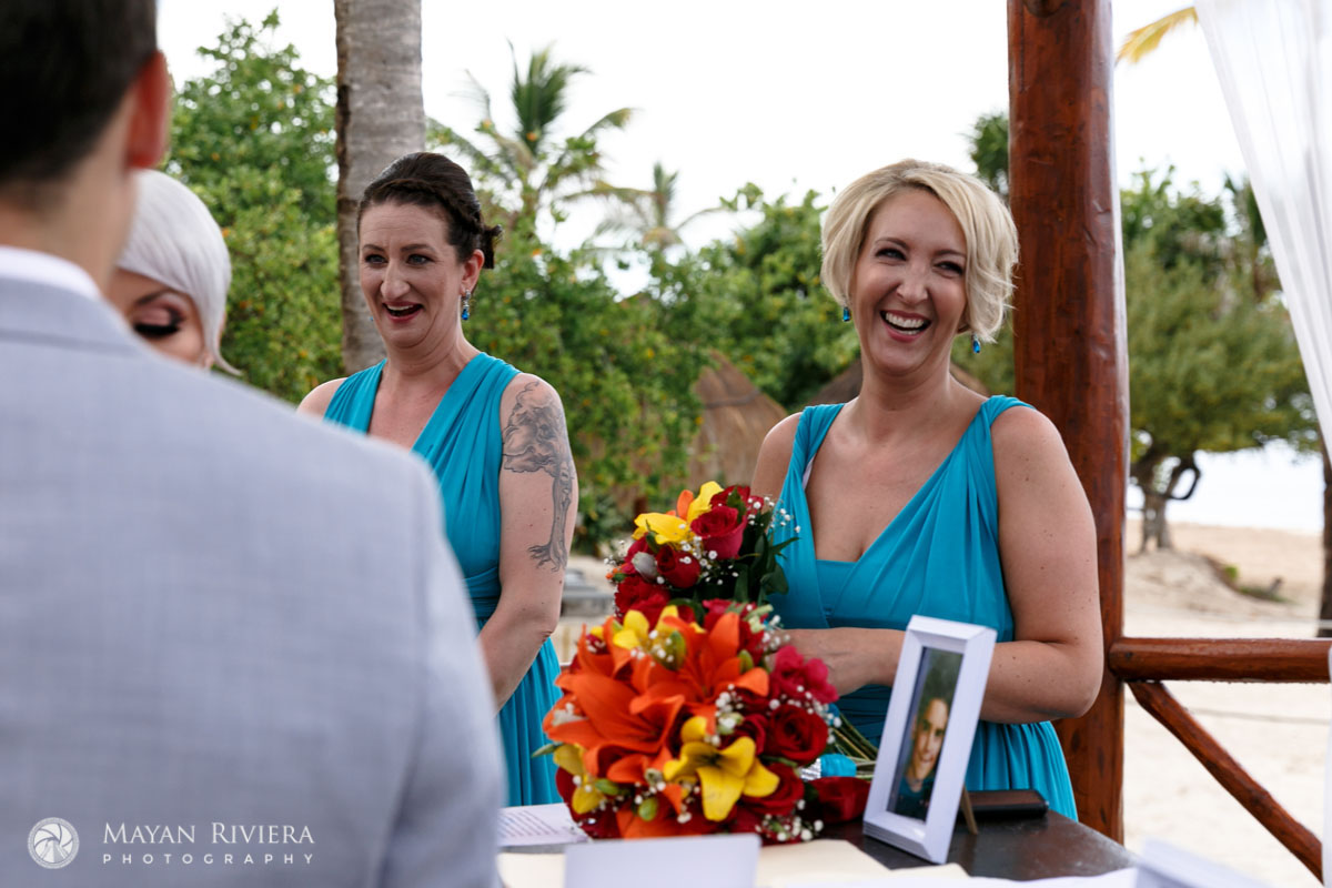 LaughingBridesmaidsWatchCeremony