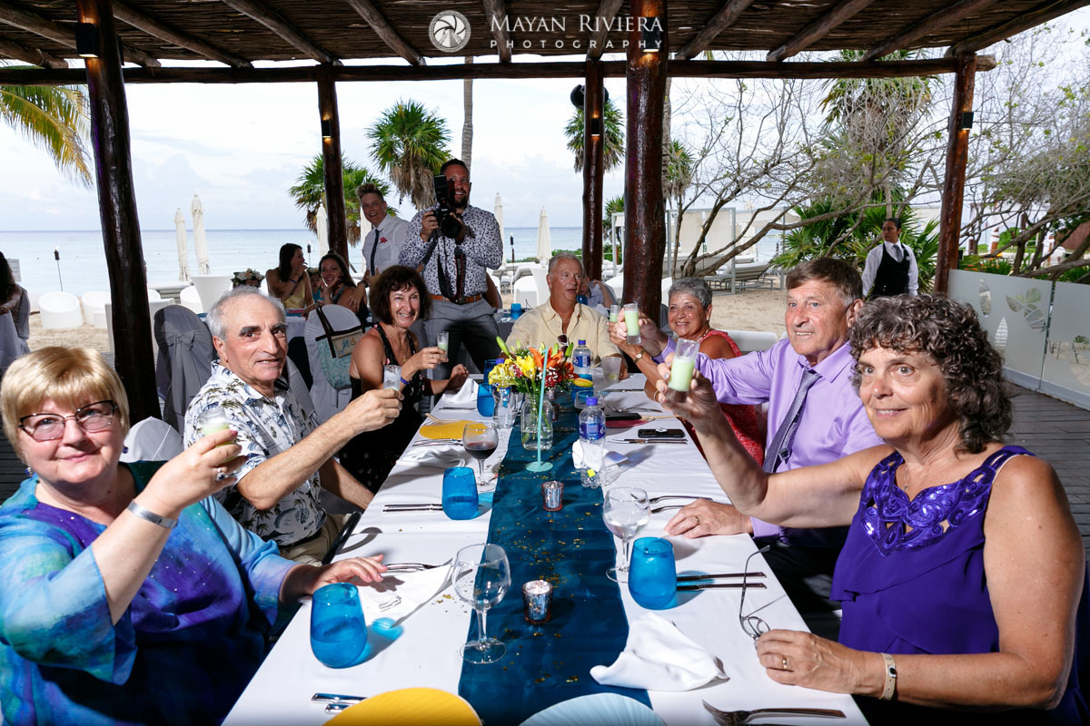 WeddingGuestsToastNewlyweds