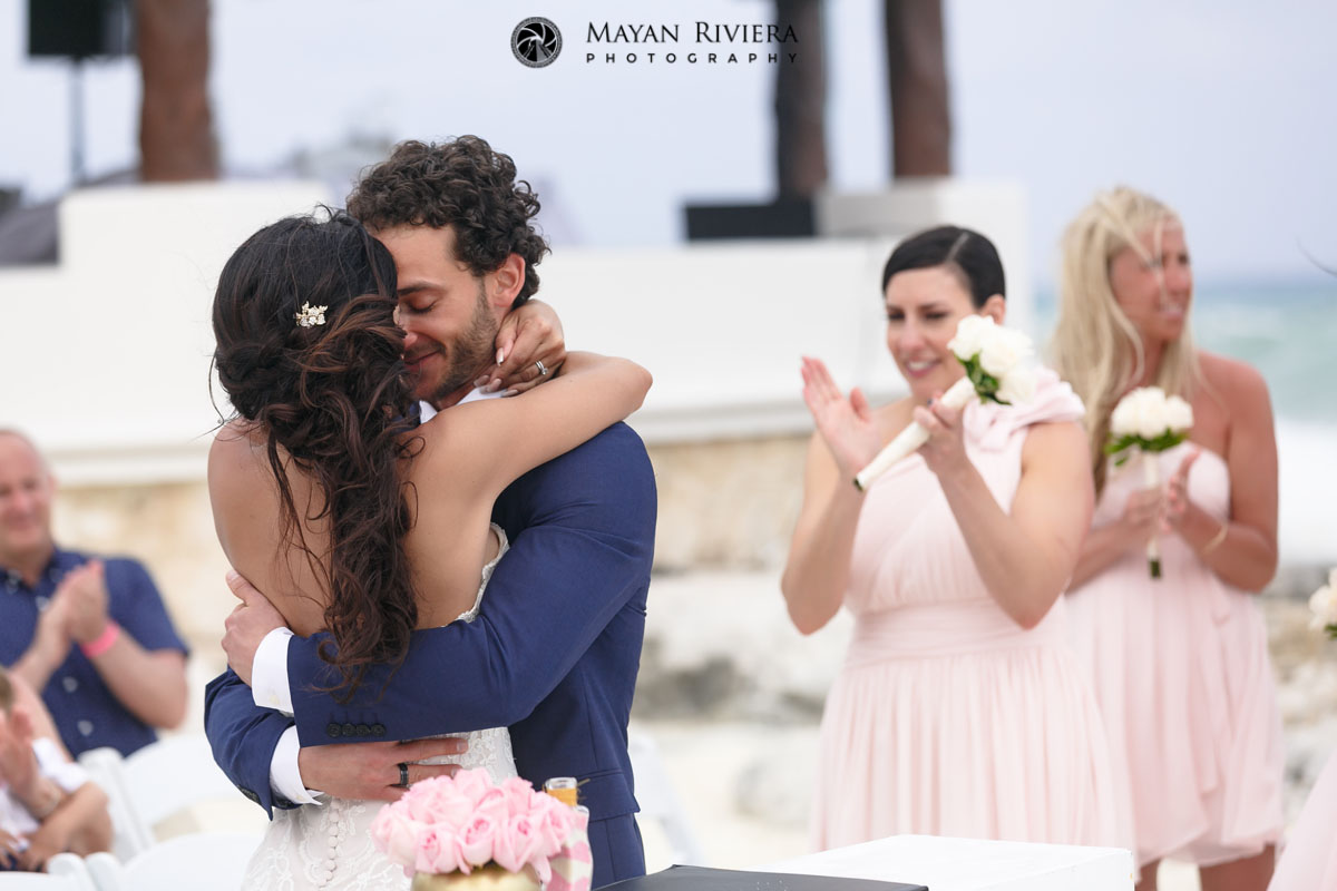 NewlywedsFirstKiss