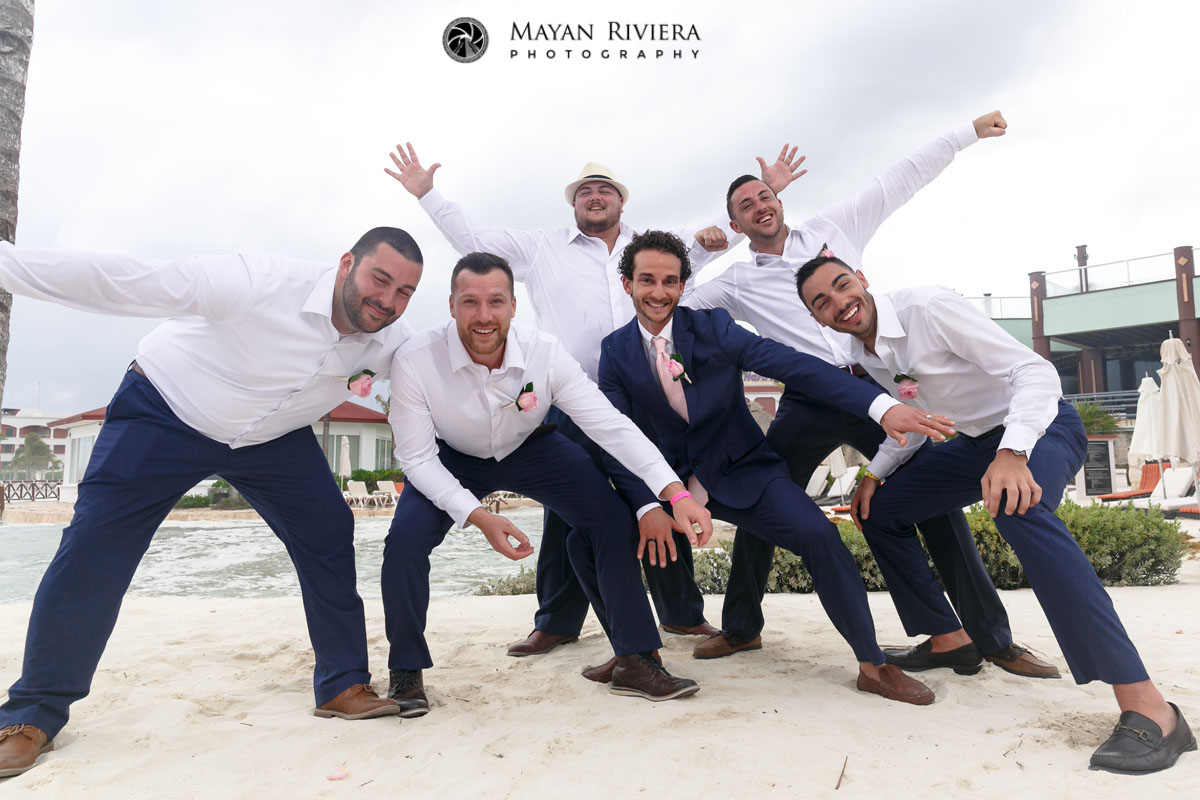 GroomsmenClownWithGroom