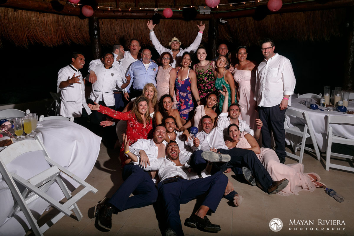 WeddingGuestsCheerNewlyweds