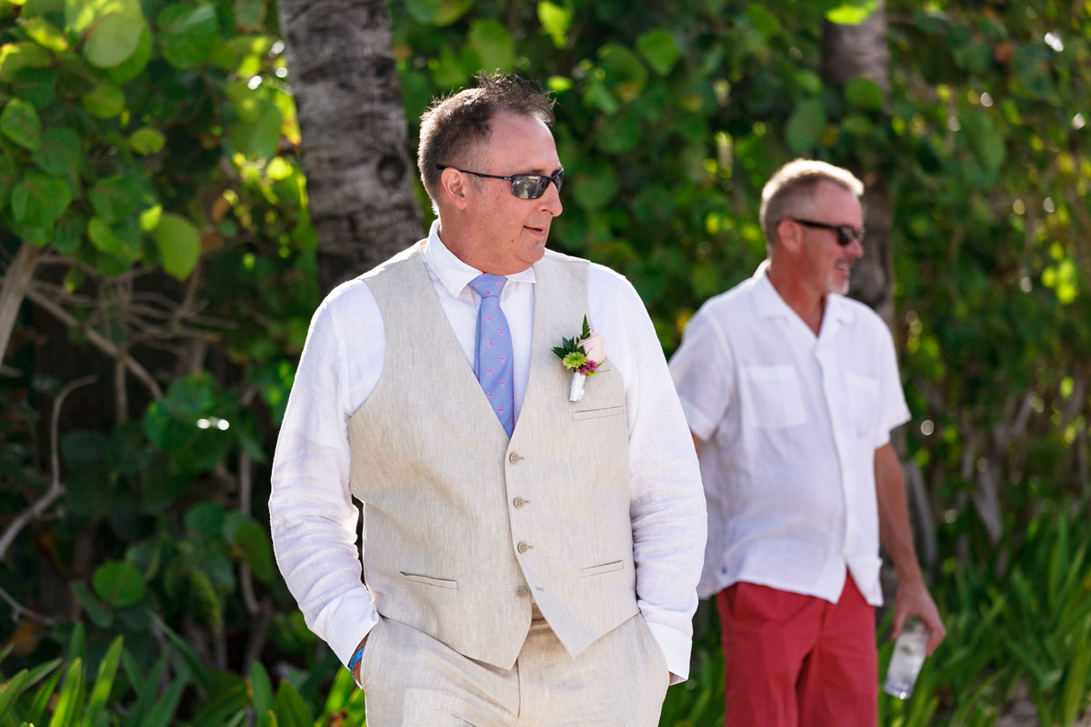 GroomAtberostarTucanBeachsideWedding