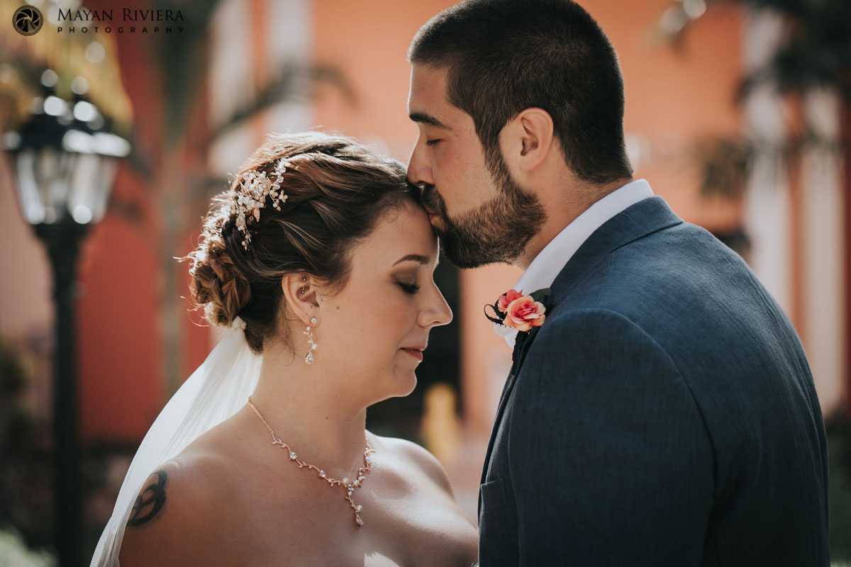 WeddingCoupleEmbraceAfterFirstLook