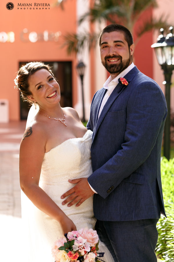 WeddingCoupleEmbraceAfterFirstLook