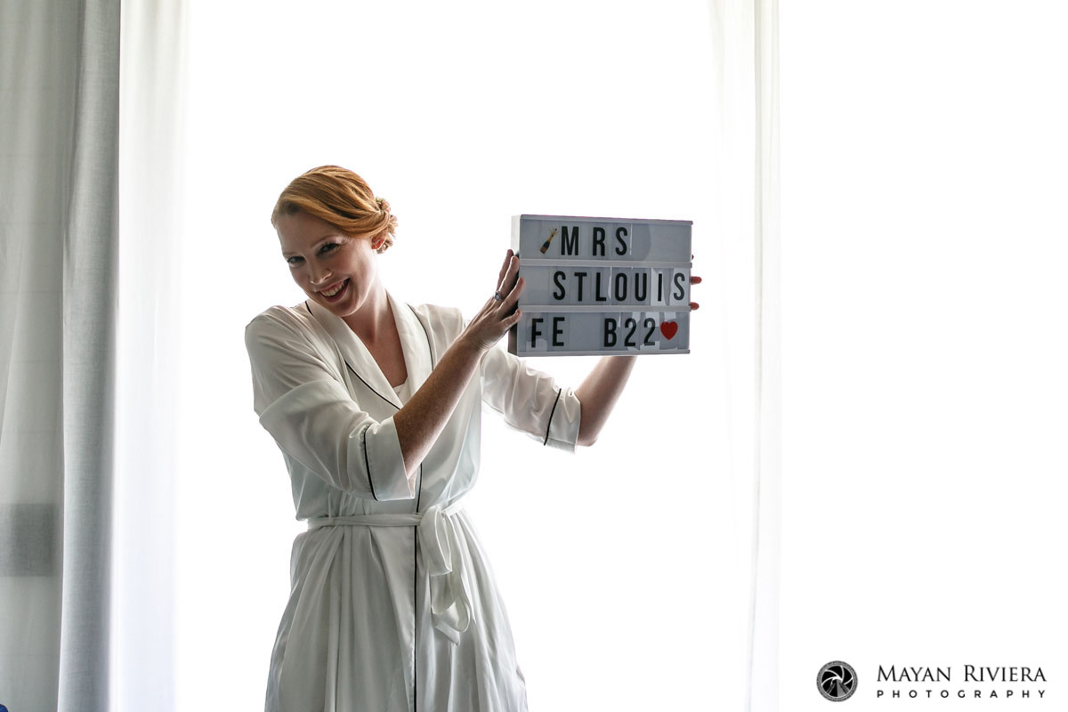 BrideHoldingNameSign