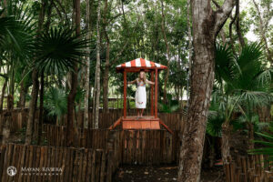 SaraPosesInJunglePlayStructure