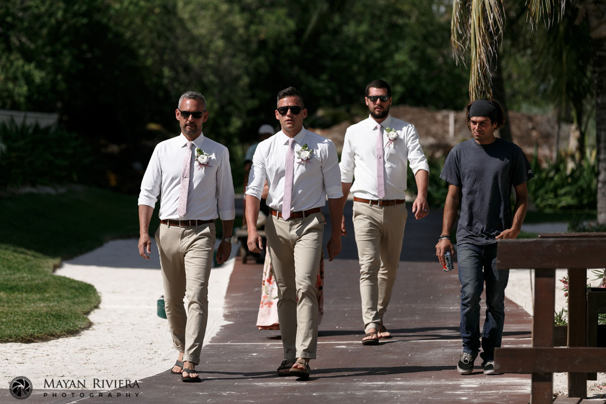 GroomWalkingWithGroomsmen