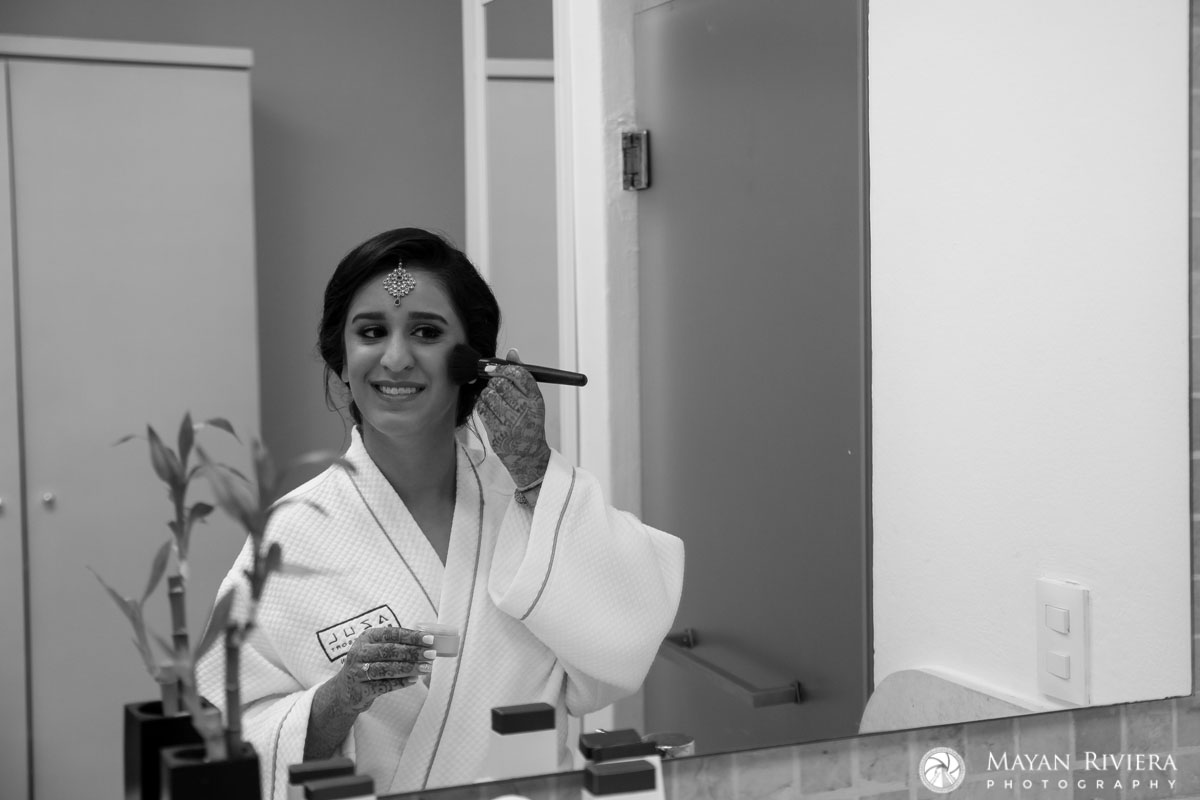 HinduBrideGettingReady