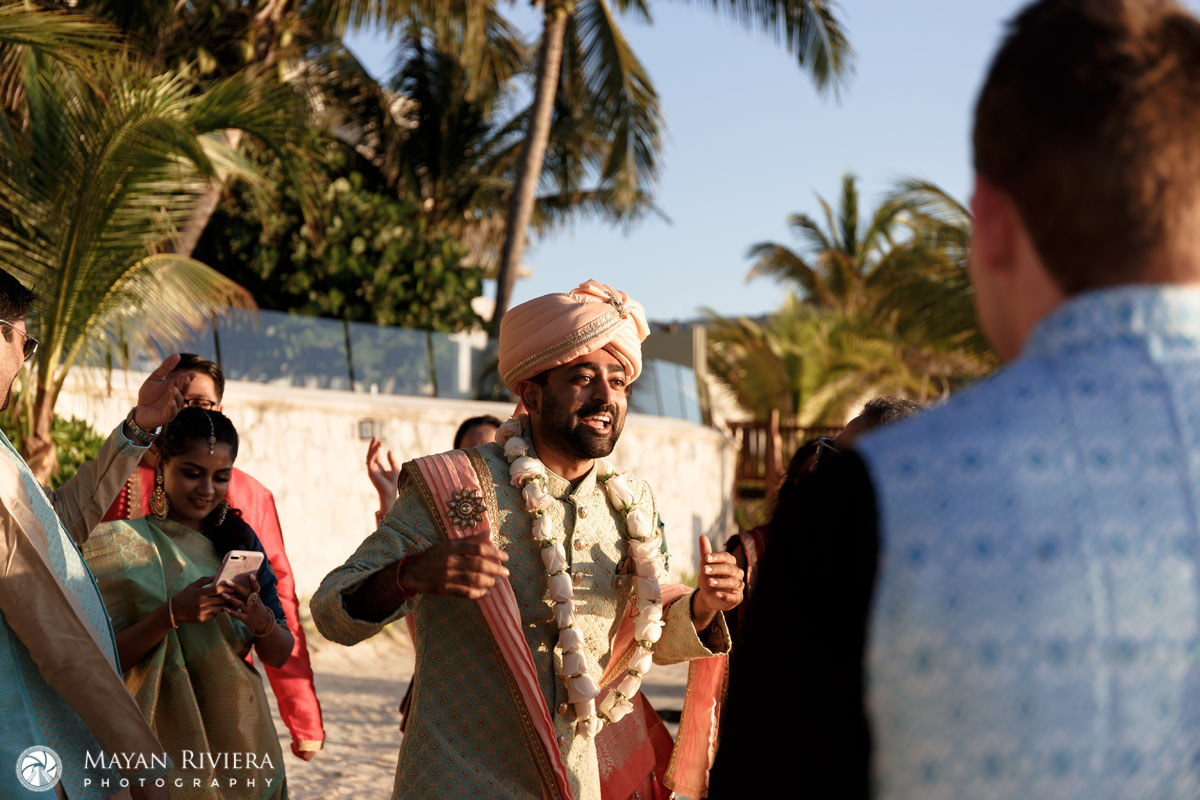 HappyHinduGroomReachesOut