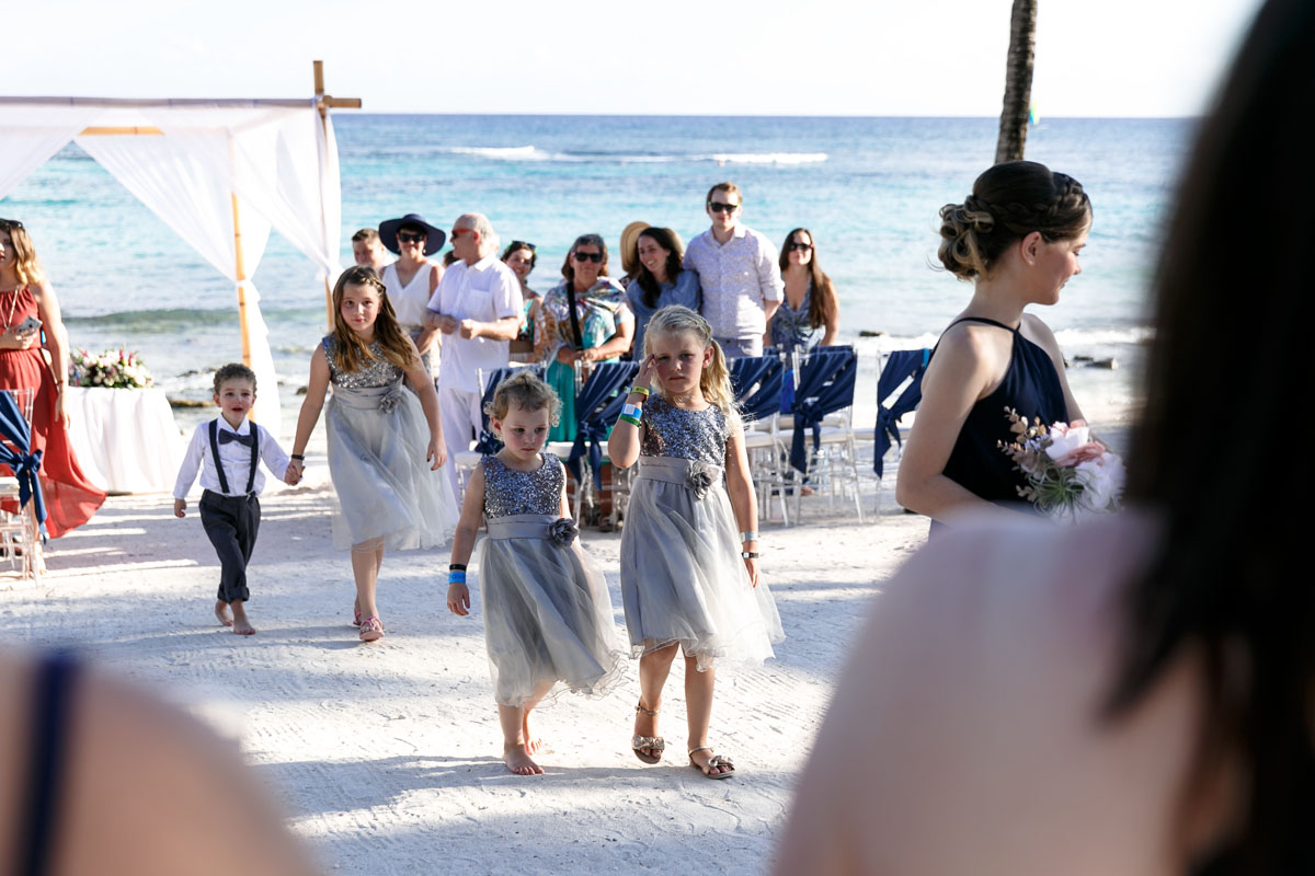 WeddingPartyKidsWalkOut