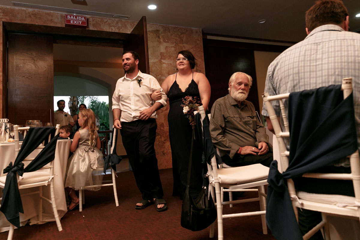 BarceloReceptionWeddingPartyWalkIn