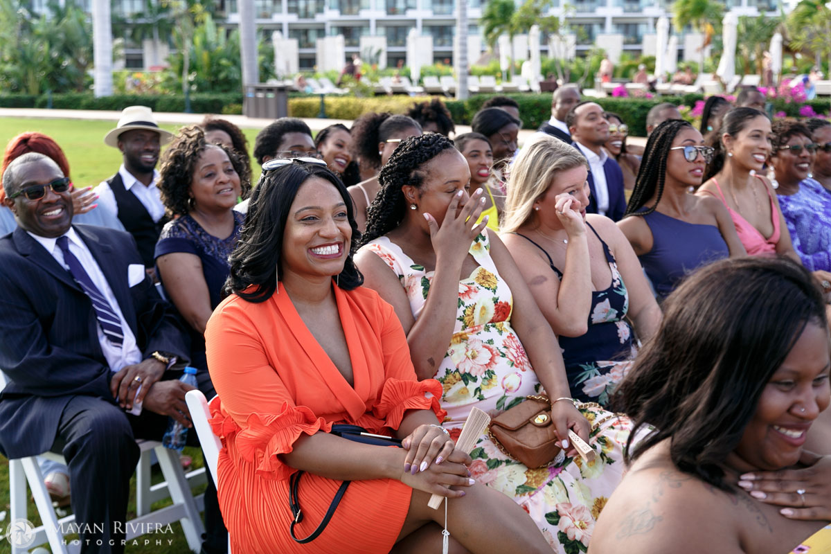 EmotionalWeddingGuestsWatchCeremony