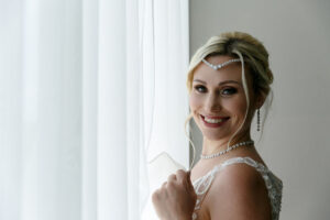 BeamingBridePosesByWindow