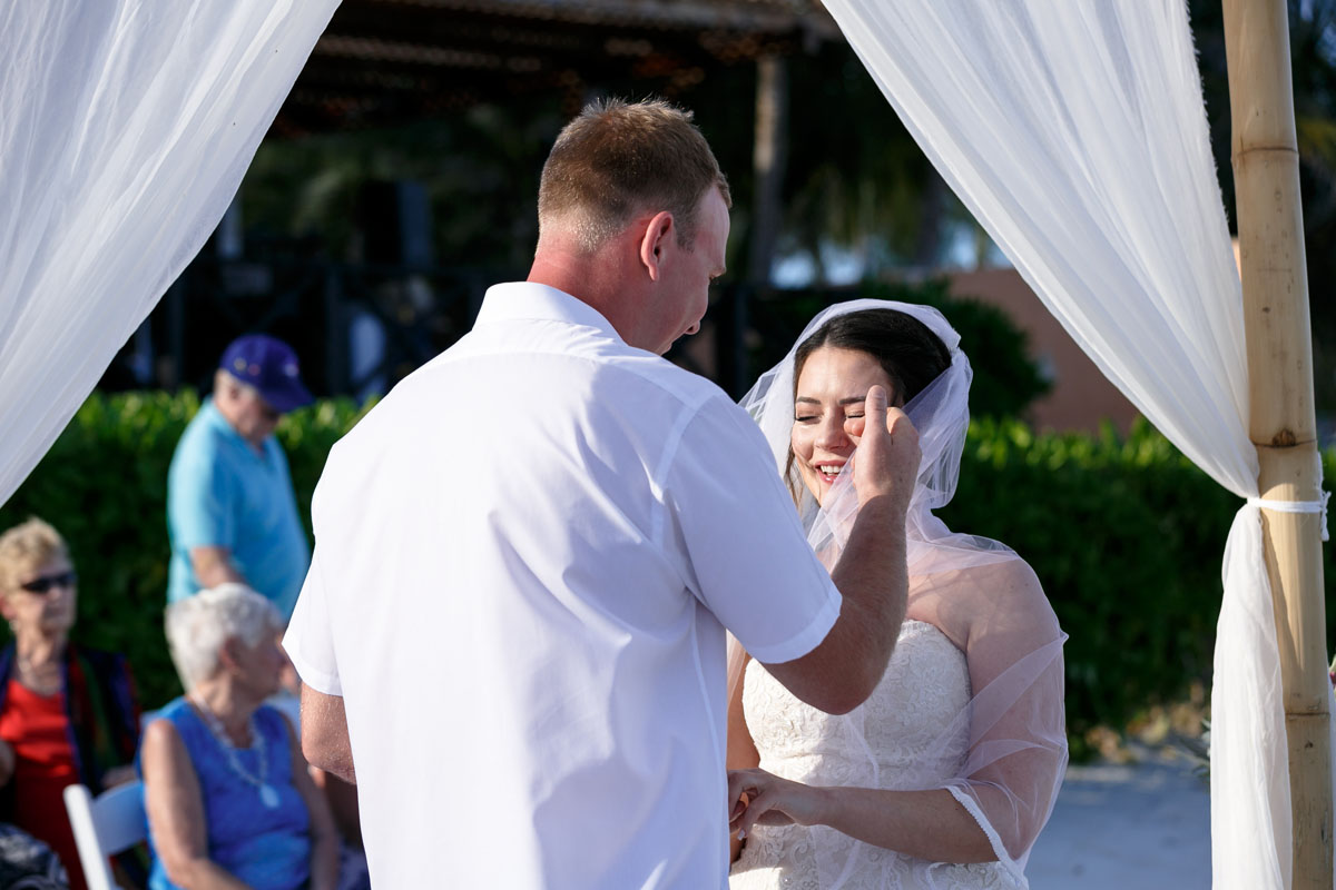 NowSapphireGroomWipesBridesEyes