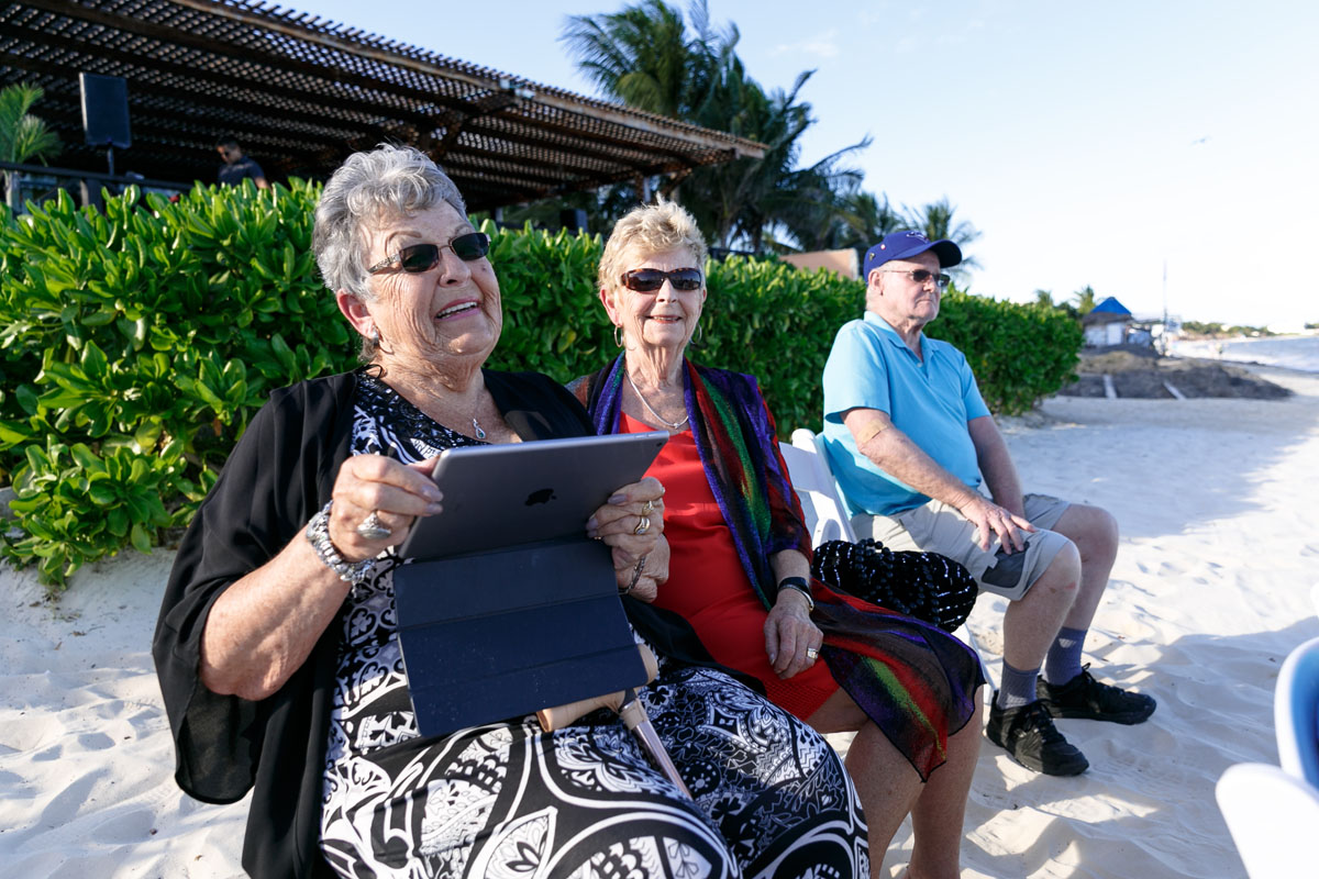 WeddingGuestsWatchCeremony