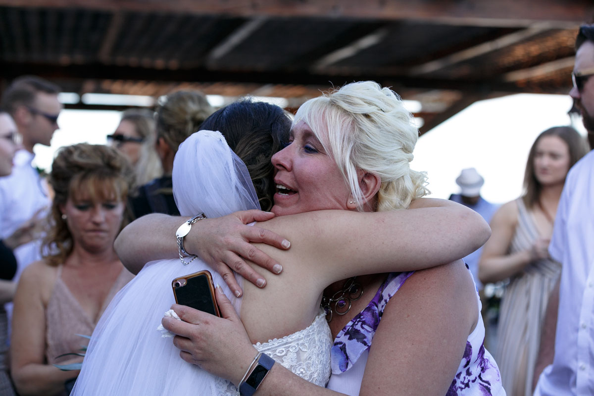 GuestsCongratulateNewlyweds