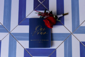 ORPWeddingVowBookAndBoutineer