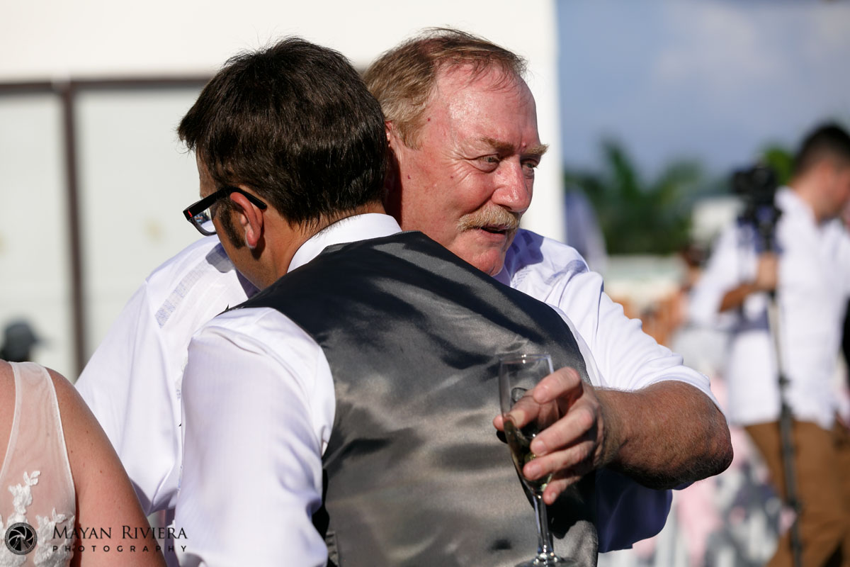 GuestsCongratulateNewlyweds