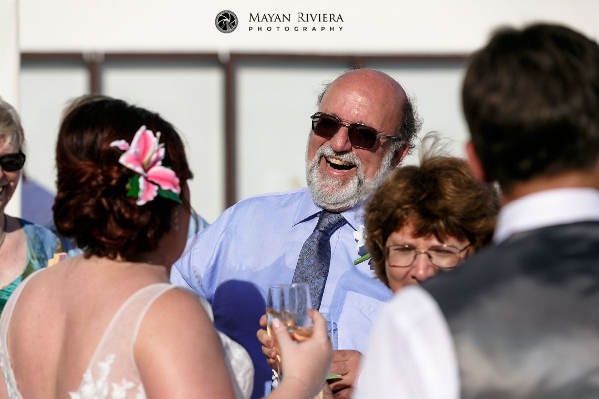 GuestsCongratulateNewlyweds