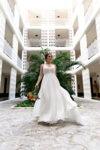 ORPBrideMichelleHeadingToFirstLook