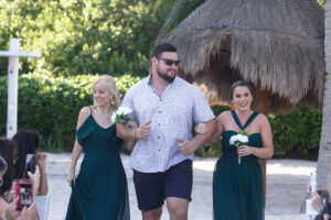 WeddingPartyHeadingToCeremony