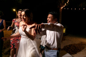 NewlywedsRockingDanceMoves