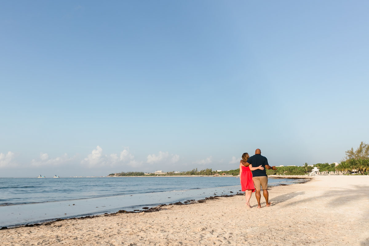 RyannAndWifeOnBeachWalkAtPuntaEsmeralda