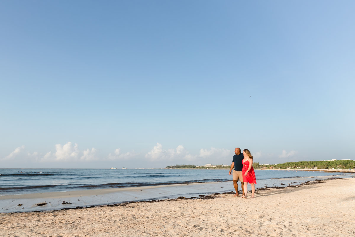 RyannAndWifeOnBeachWalkAtPuntaEsmeralda