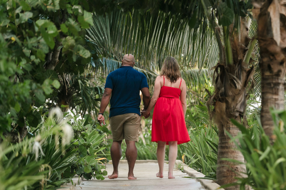 RyannAndWifeWalkOnJunglePathway