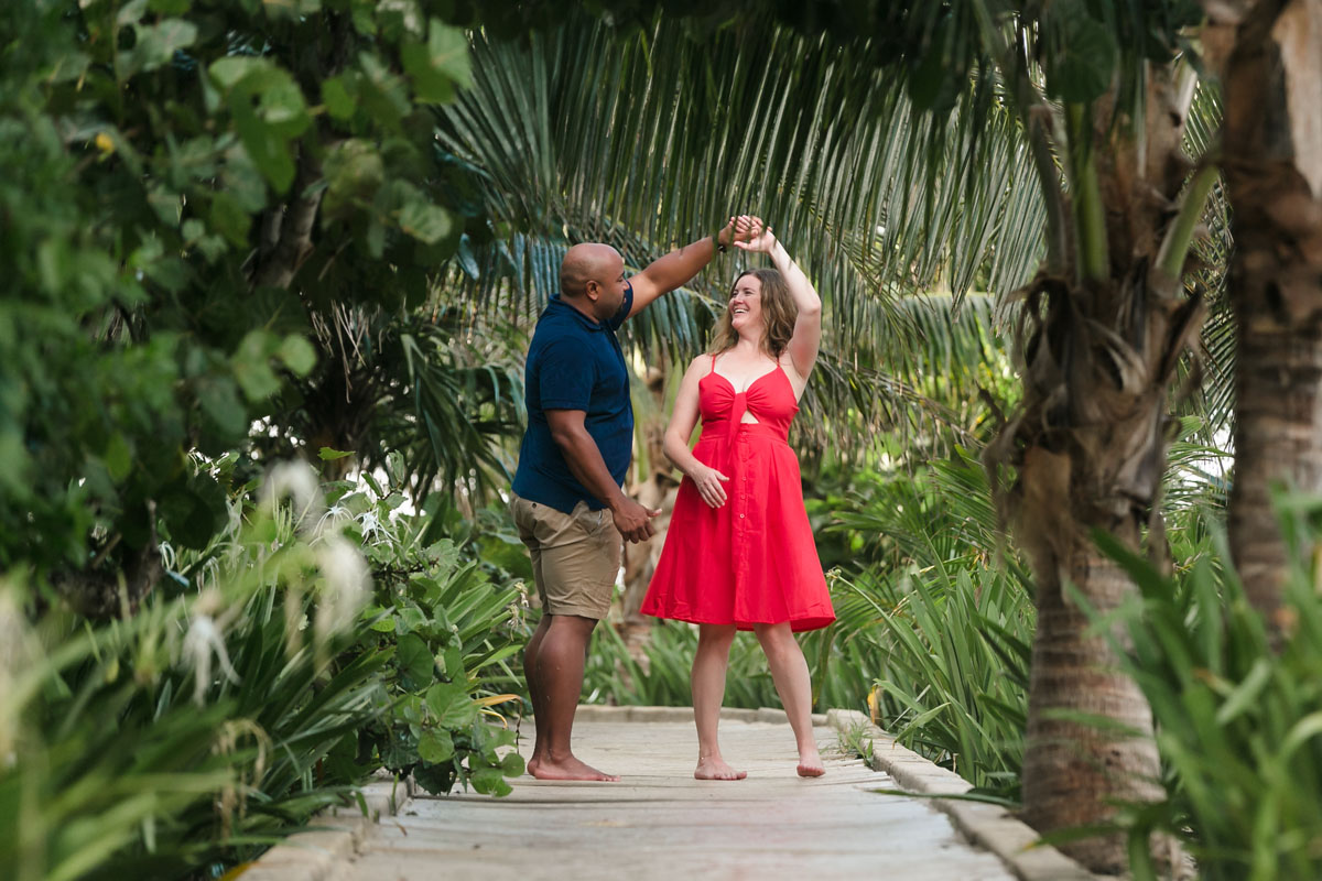 RyannAndWifeDanceOnJunglePathway