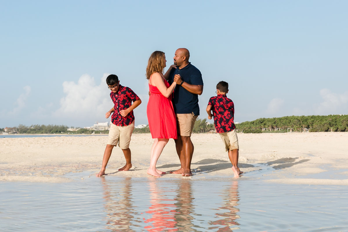 RunningBoysCircleDancingParents